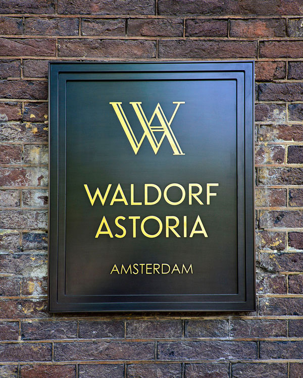 Waldorf Astoria Hotel te Amsterdam